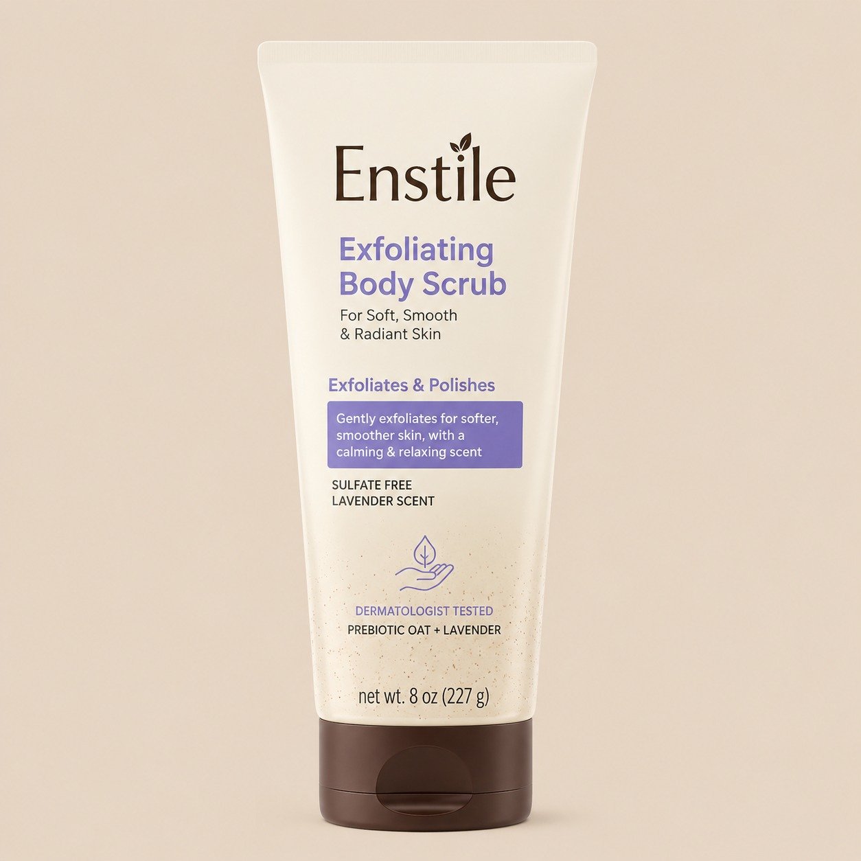 ENSTILE Gentle Exfoliating Lavender Body Scrub